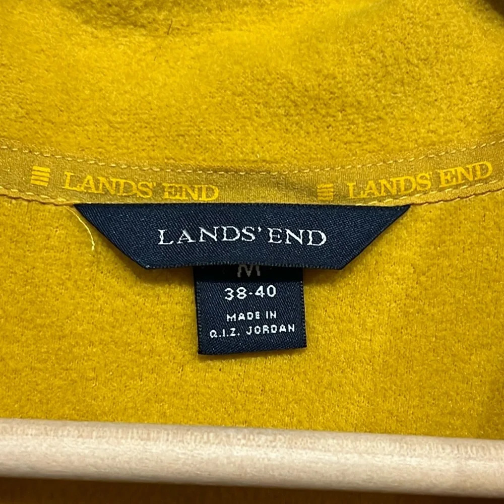 Lands’ End Thermacheck Fleece Half Zip Pullover - Picture 2 of 5